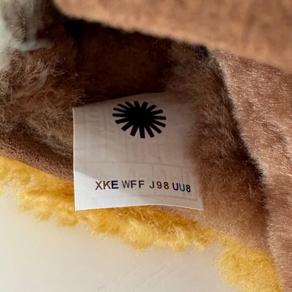 NWT UGG X The Elder Statesman Patchwork Slide Slipper Size 7/8 RARE! AUTHENTIC! - Picture 8 of 12